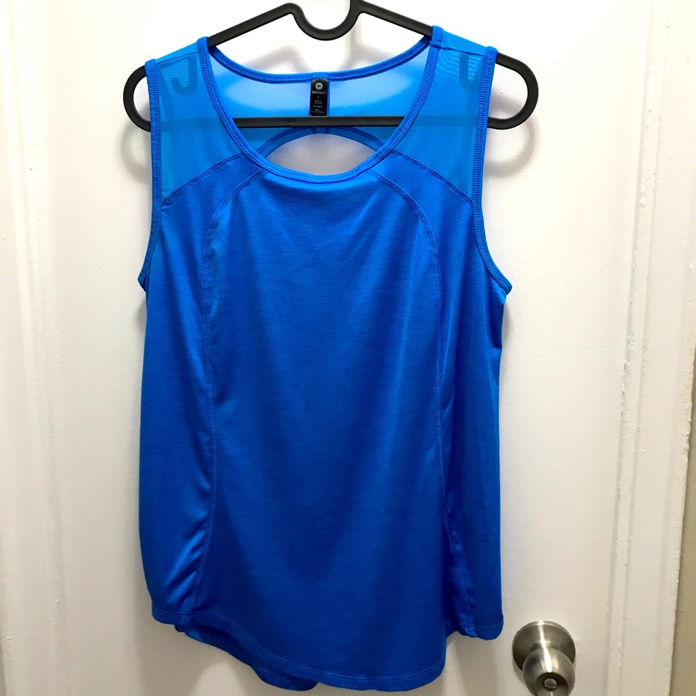 90 Degree by Reflex athletic tank top blue size S